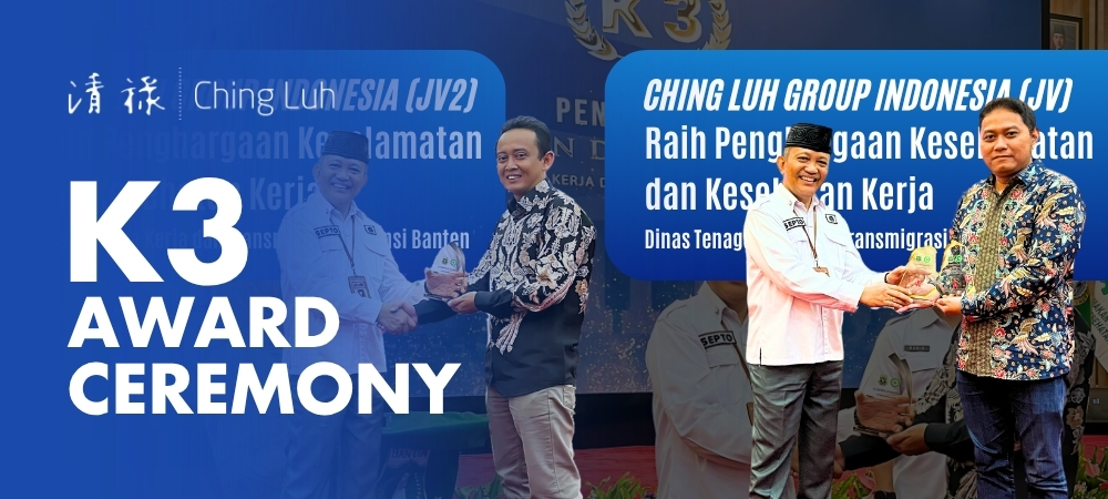 Ching Luh Group Indonesia received awards at the 2025 Banten Province Occupational Safety and Health (K3) Award Ceremony